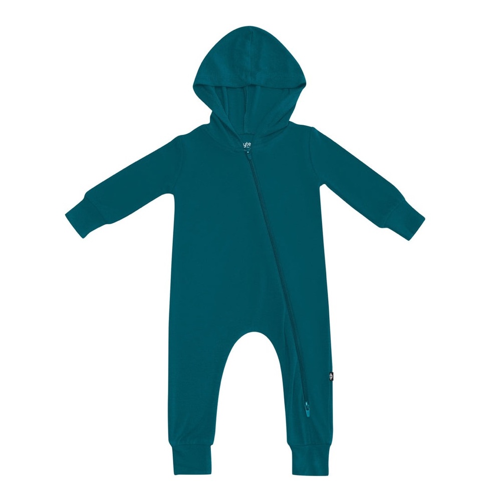 Kyte baby Bamboo Jersey Hooded Zippered Romper